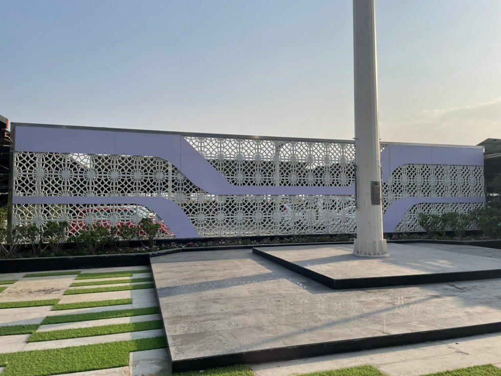 Architectural GRC cladding